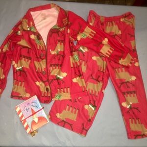 Reindeer Pajamas - 3T